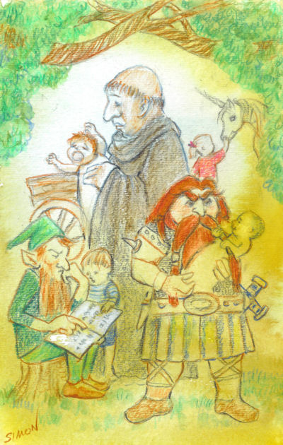 Epilogue Illustration by Marge Simon